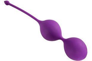 Вагінальні кульки Alive U-Tone Balls Purple 3,5 см AL40563 фото
