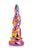 Фалоімітатор Creature Cocks Enchanting Rainbow Glass Dildo SX2223 фото