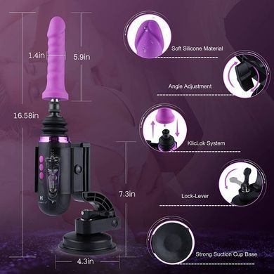 Міні секс-машина Hismith Mini Capsule Sex-Machine SO6197 фото