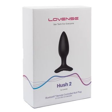 Анальная смарт-вибропробка Lovense Hush 2 S SO6350 фото