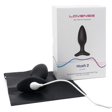 Анальная смарт-вибропробка Lovense Hush 2 S SO6350 фото