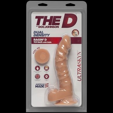 Фаллоимитатор Doc Johnson The D Ragin D 7,5 Inch With Balls SO1573 фото