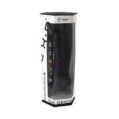 Фалоімітатор SilexD Vetus Black діаметр 4,2 см SO4471 фото