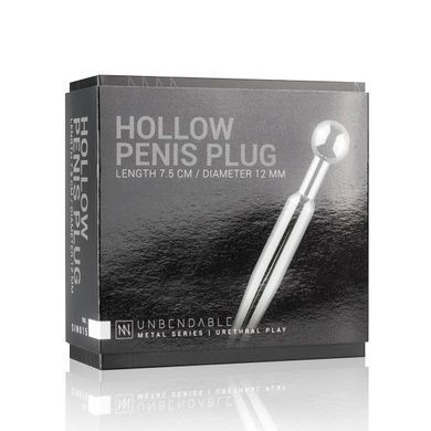 Уретральний стимулятор Sinner Gear Unbendable Hollow Penis SO4582 фото