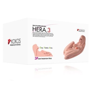 Мастурбатор-лялька Kokos Hera 3 SX1443 фото