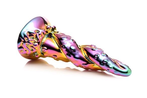Фалоімітатор Creature Cocks Enchanting Rainbow Glass Dildo SX2223 фото