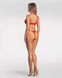 Комплект Obsessive Matildea 2-pcs crotchless set S/M, Красный