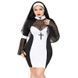 Еротичний костюм черниці JSY &laquo;Грішниця Лола&raquo; Plus Size Black, сукня, хрест, апостольник