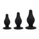 Набір анальних пробок SilexD Silicone Plug Kit SO7027 фото 1
