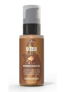 Масажний гель Sensuva Sizzle Lips Солона карамель 59 мл SO9829 фото