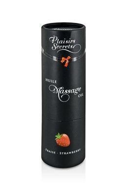Масажна олія Plaisirs Secrets Полуниця 59 мл SO1842 фото