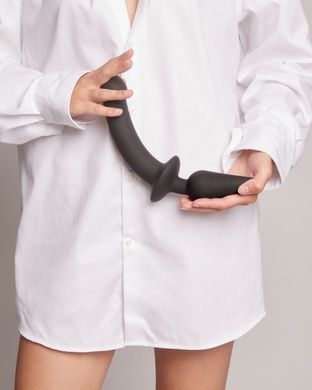 Анальна пробка з ділдо Strap-On-Me SWITCH PLUG-IN DILDO Black XXL SO6831 фото