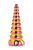 Фалоімітатор Creature Cocks Twilight Rainbow Glass Dildo SX2224 фото