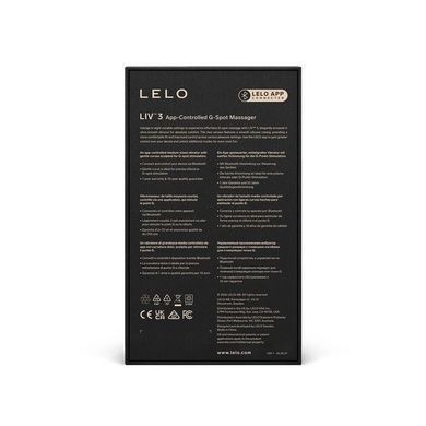 Вібратор LELO Liv 3 Plum SX2562 фото