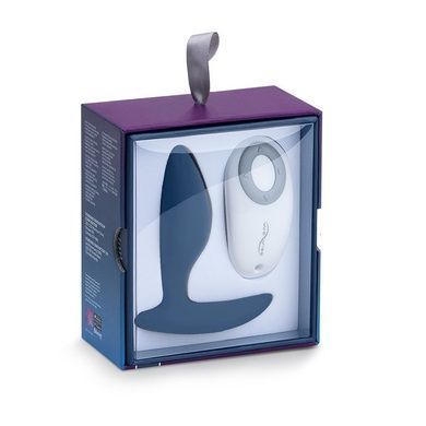 Анальна вібропробка We-Vibe Ditto Moonlight Blue SO1638 фото