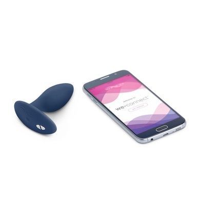 Анальна вібропробка We-Vibe Ditto Moonlight Blue SO1638 фото