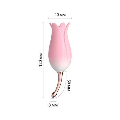 Вібратор для клітора Otouch Bloom Ultrasonic Clitoris SO9398 фото