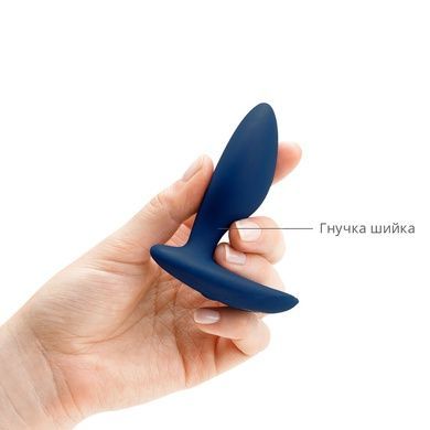 Анальна вібропробка We-Vibe Ditto Moonlight Blue SO1638 фото