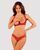 Комплект белья Obsessive Lacelove cupless 2-pcs set M/L Red, открытый доступ, открытая грудь