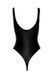 Боди Noir Handmade F244 Powerwetlook body with high cut bottom hem - M