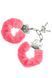 Наручники S Pleasures Furry Cuffs Pink SX1600 фото 1