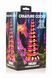 Фалоімітатор Creature Cocks Twilight Rainbow Glass Dildo SX2224 фото 4