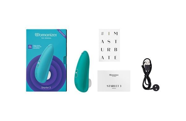 Вакуумный стимулятор Womanizer Starlet 3 TURQUOISE SO8740 фото