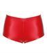 Шорти Noir Handmade F356 Red powerwetlook shorts - XL