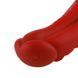 Дилдо Hismith 8.35" Curved Silicone Dildo Red SO9966 фото 4