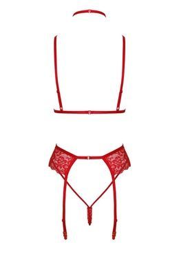 Комплект Kissable Bondage Kiss Set Red L/XL
