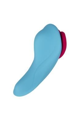 Вібратор у трусики FairyGasm HeartGem blue на магніті SX0628 фото