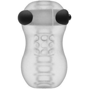 Мастурбатор с вибропулей Doc Johnson GoodHead &ndash; Vibrating Helping Head Pro &ndash; Frost SO6068 фото