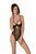 Еротичне боді Passion MARINA BODY, L/XL, black, з відкритими чашками