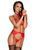 Комплект Kissable Bondage Kiss Set Red L/XL
