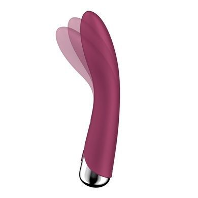 Вібратор точки G з обертанням Satisfyer Spinning Vibe 1 Red SX0558 фото