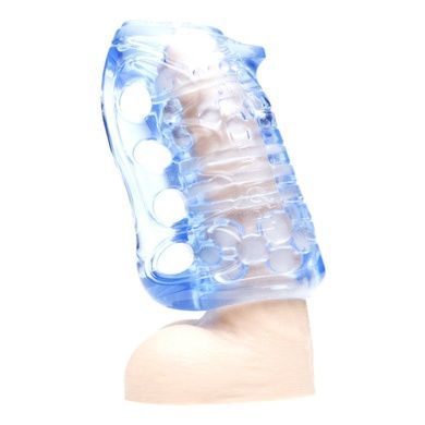 Мастурбатор Fleshlight Fleshskins Grip Blue Ice F16623 фото