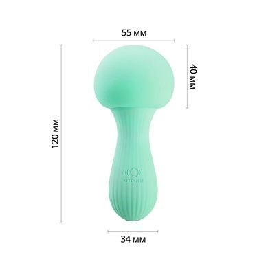 Вібромасажер Otouch MUSHROOM Teal SO9399 фото