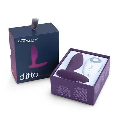 Анальная смарт-вибропробка We-Vibe Ditto Purple SO1639 фото