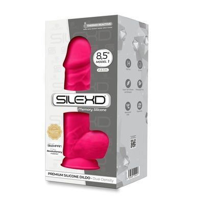 Фалоімітатор SilexD Norman Pink діаметр 5 см SO9923 фото
