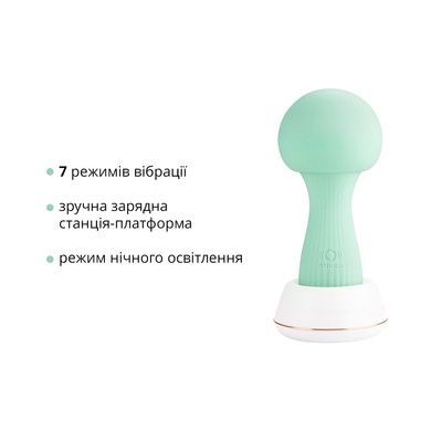 Вібромасажер Otouch MUSHROOM Teal SO9399 фото