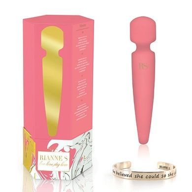 Вібромасажер Rianne S Bella Mini Wand Coral SO3870 фото