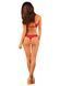 Комплект белья Obsessive Lacelove cupless 2-pcs set XL/2XL Red, открытый доступ, открытая грудь