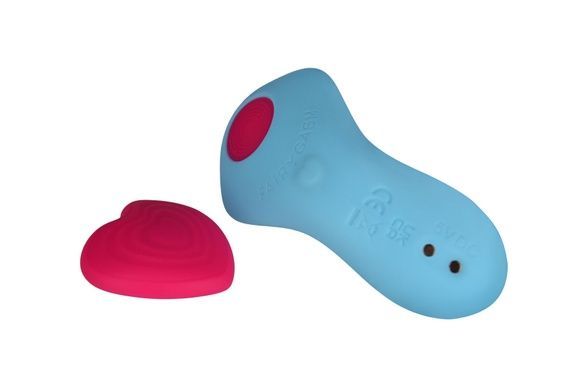 Вібратор у трусики FairyGasm HeartGem blue на магніті SX0628 фото