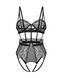 Боди Obsessive Hersis crotchless teddy S/M