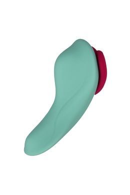 Вибратор в трусики FairyGasm HeartGem green на магните SX0629 фото