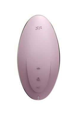 Вакуумний кліторальний стимулятор з функцією вібрації Satisfyer Vulva Lover 1 фіолетовий SO6714 фото