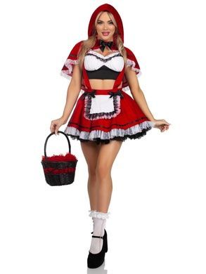Костюм Червоної Шапочки Leg Avenue Flirty Miss Red Top and Skirt M