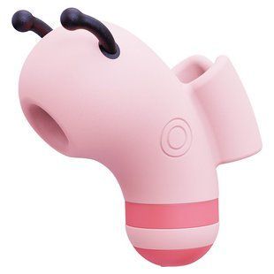 Вакуумний стимулятор на палець CuteVibe Beebe Pink SO6551 фото