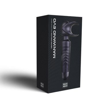 Мастурбатор вибромассажер Manwan MAN.WAND EVO Black Plum SX1383 фото