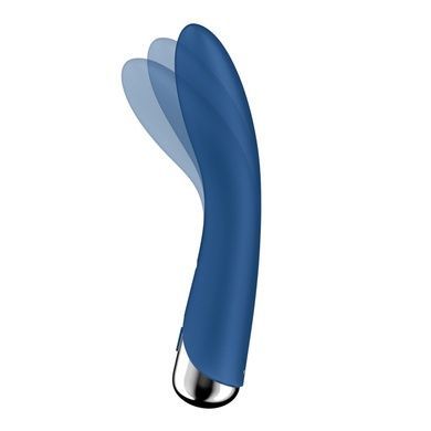 Вибратор точки G с вращением Satisfyer Spinning Vibe 1 Blue SX0559 фото